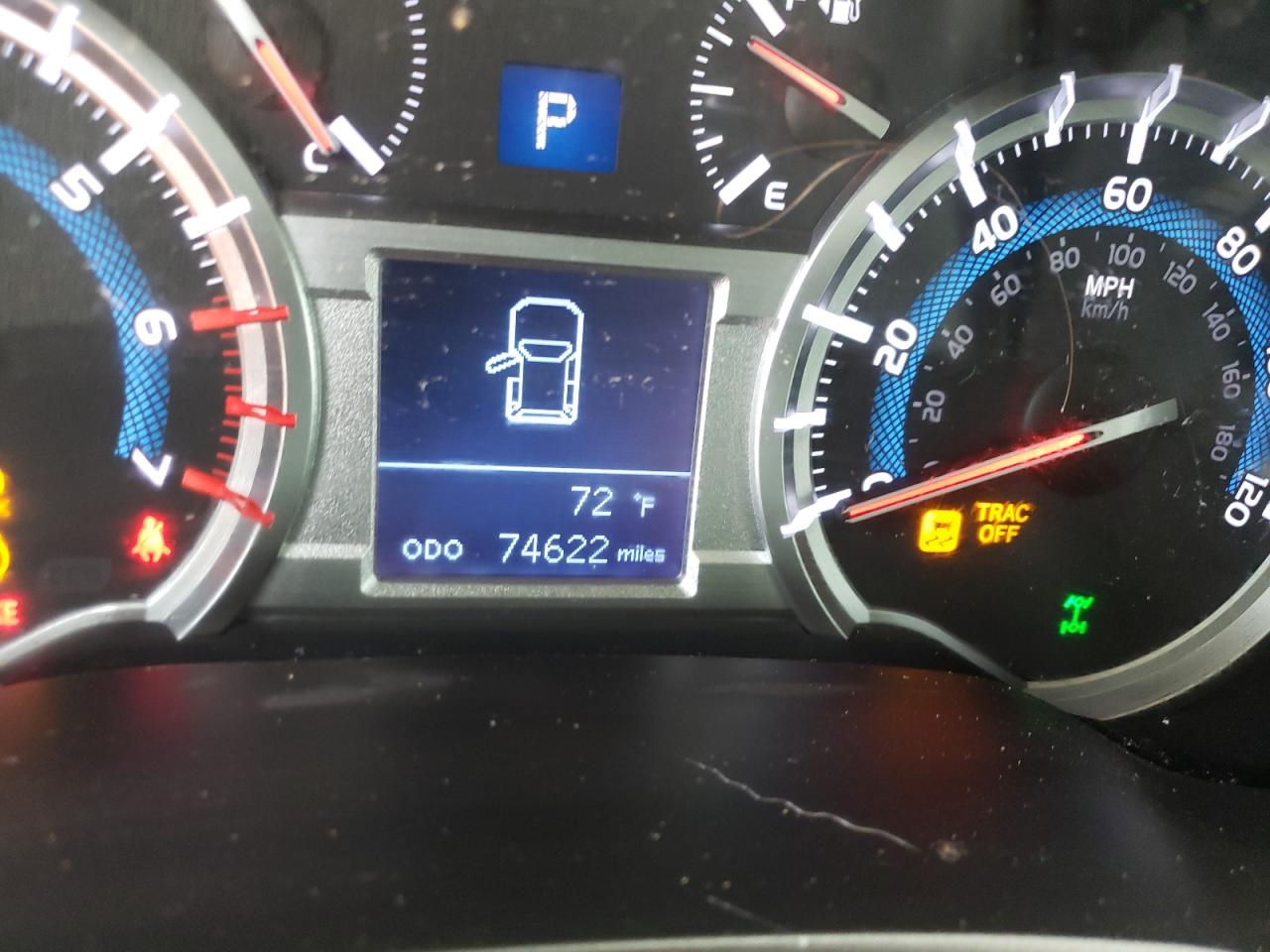 Photo 8 from auction – 2016 TOYOTA 4RUNNER SR with VIN JTEBU5JR4G5284362