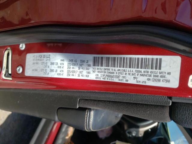 Photo 10 from auction – 2016 JEEP CHEROKEE S with VIN 1C4PJMAB8GW215507