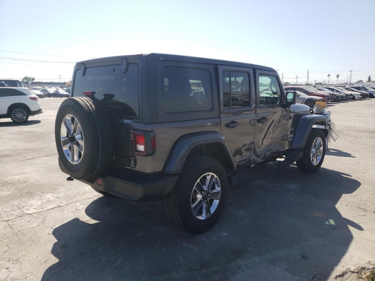 Photo 4 from auction – 2021 JEEP WRANGLER U with VIN 1C4HJXEN2MW596731