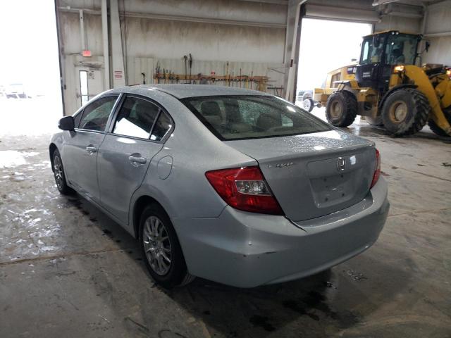 Photo 3 from auction – 2012 HONDA CIVIC LX with VIN JHMFB2F52CS002004