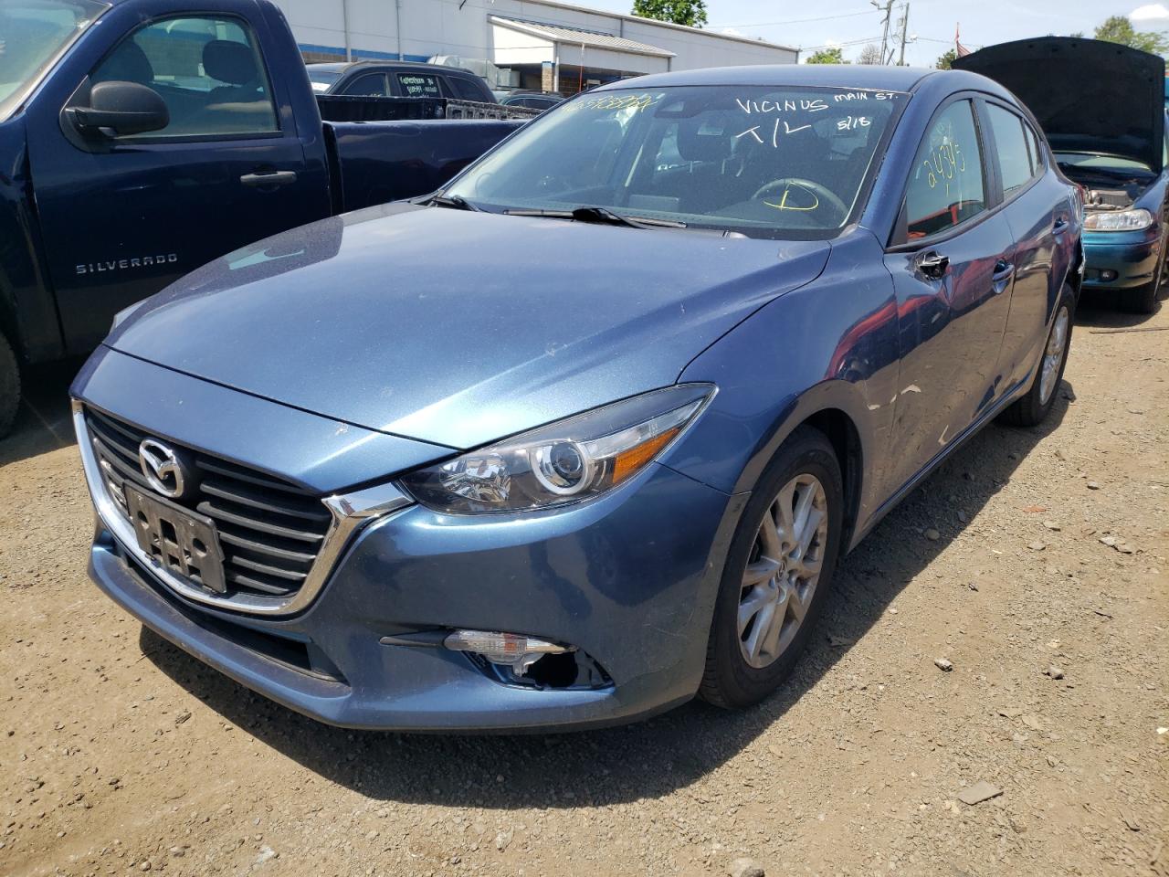 Photo 2 from auction – 2018 MAZDA 3 SPORT with VIN 3MZBN1K77JM193592
