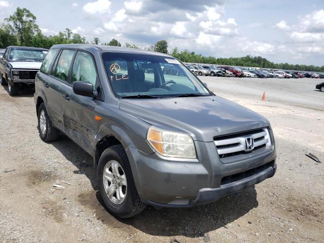 HONDA PILOT LX 2007 with VIN 5FNYF28147B003036 - Photo from auction