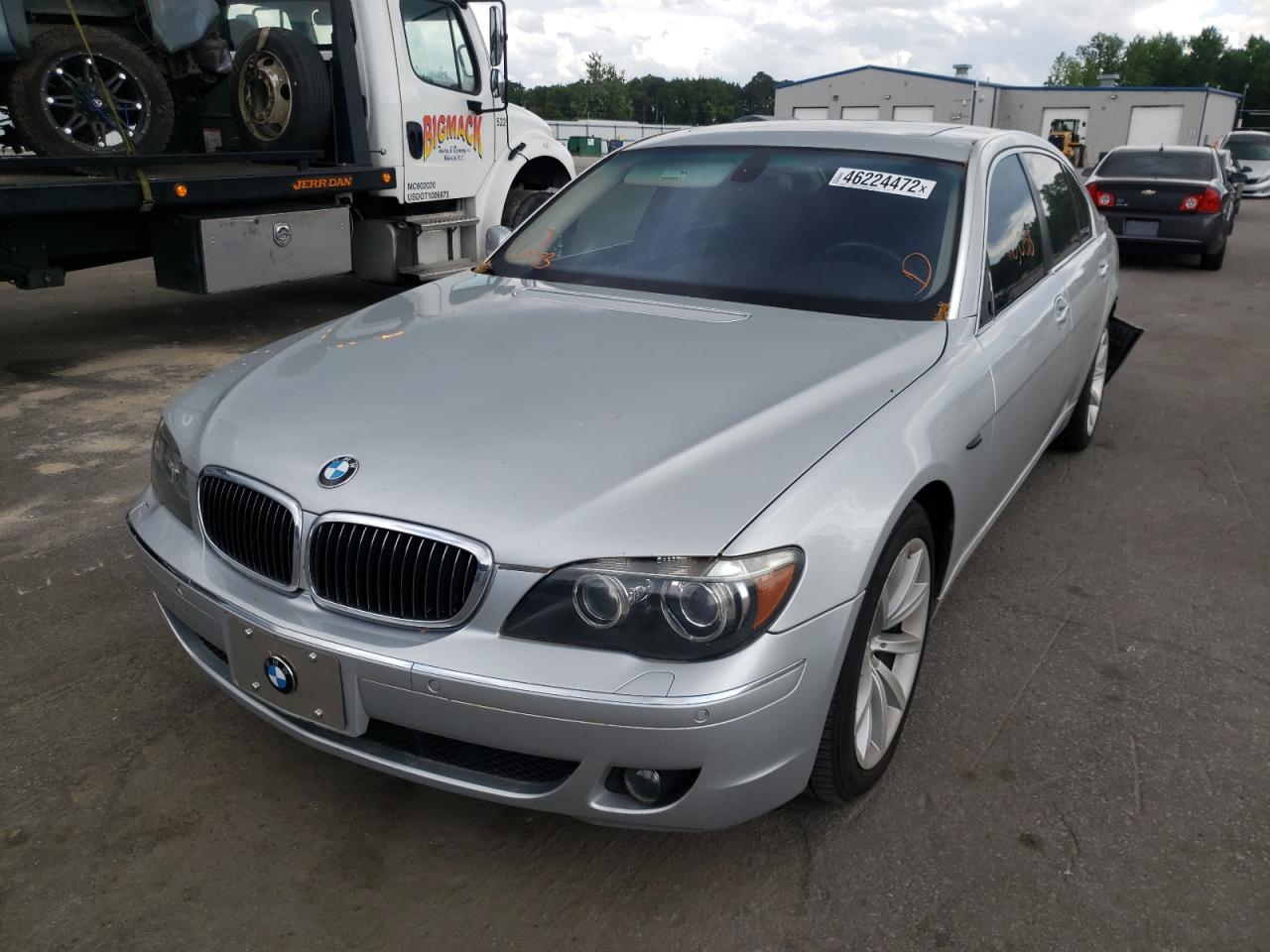 Photo 2 from auction – 2008 BMW 750 LI with VIN WBAHN83548DT77393