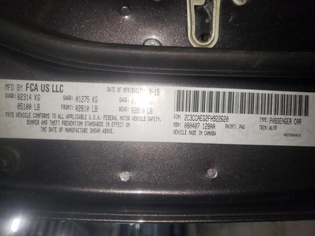 Photo 10 from auction – 2015 CHRYSLER 300C with VIN 2C3CCAEG2FH922620