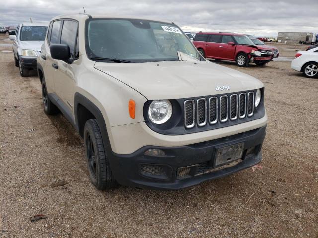 Photo 1 from auction – 2016 JEEP RENEGADE S with VIN ZACCJBAW8GPC59316