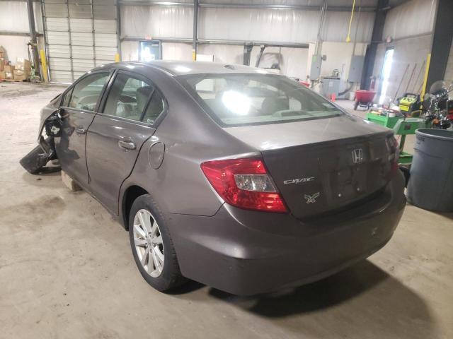 Photo 3 from auction – 2012 HONDA CIVIC EX with VIN 19XFB2F87CE329013