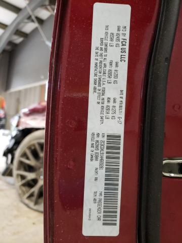 Photo 10 from auction – 2017 DODGE CHARGER SR with VIN 2C3CDXL91HH669281
