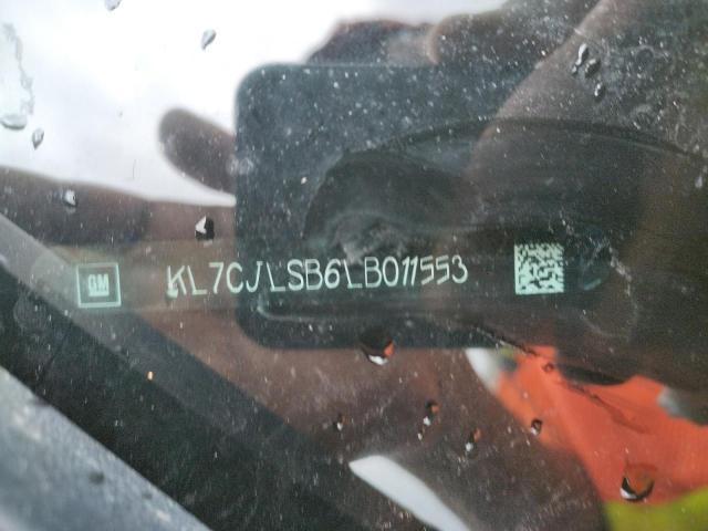 Photo 10 from auction – 2020 CHEVROLET TRAX 1LT with VIN KL7CJLSB6LB011553