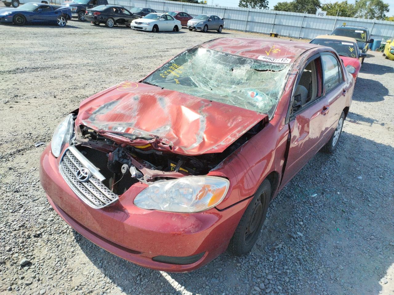 Photo 20 from auction – 2008 TOYOTA COROLLA CE with VIN 1NXBR32EX8Z025271