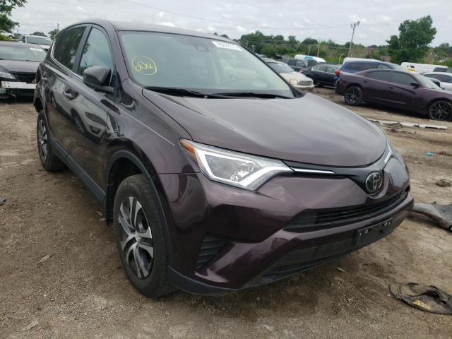 TOYOTA RAV4 LE 2018 with VIN 2T3BFREV7JW787557 - Photo from auction