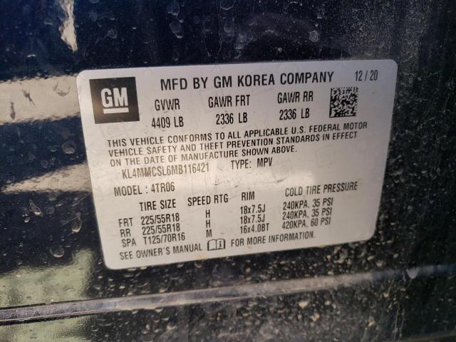 Photo 10 from auction – 2021 BUICK ENCORE GX with VIN KL4MMCSL6MB116421