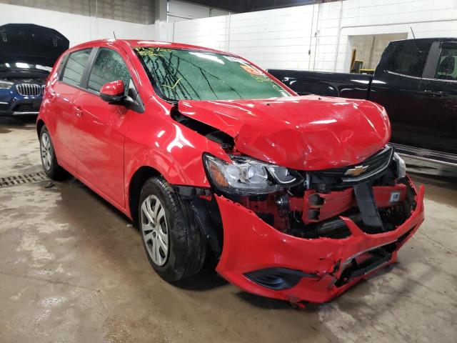 CHEVROLET SONIC 2019 with VIN 1G1JG6SB5K4130331 - Photo from auction