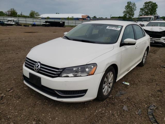 Photo 2 from auction – 2013 VOLKSWAGEN PASSAT S with VIN 1VWAP7A34DC120225
