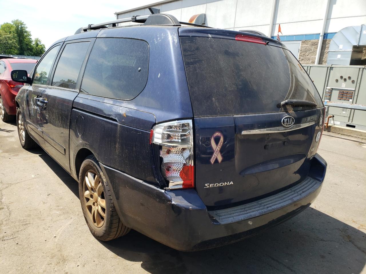 Photo 16 from auction – 2008 KIA SEDONA EX with VIN KNDMB233886203594