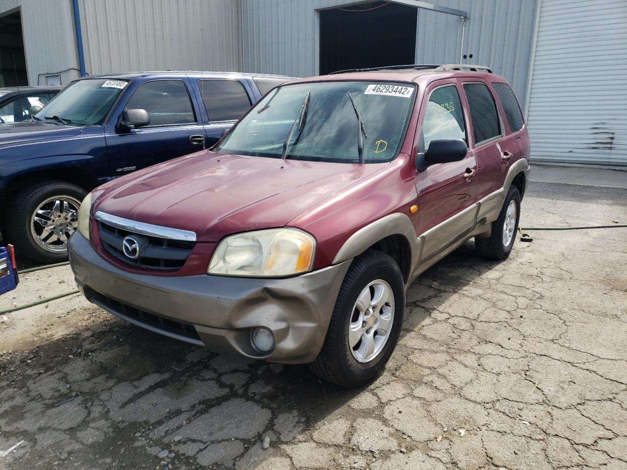 Photo 2 from auction – 2004 MAZDA TRIBUTE LX with VIN 4F2YZ04124KM26939
