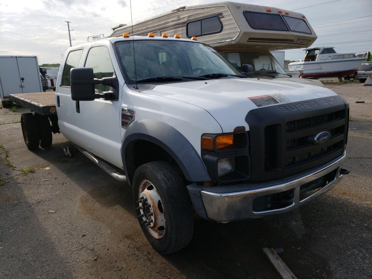 FORD F550 SUPER 2008 with VIN 1FDAW57R98EA16017 - Photo from auction