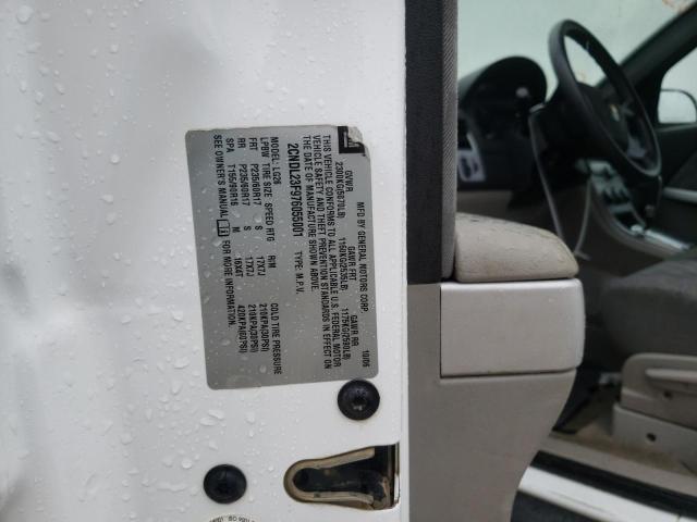 Photo 10 from auction – 2007 CHEVROLET EQUINOX LS with VIN 2CNDL23F976055001