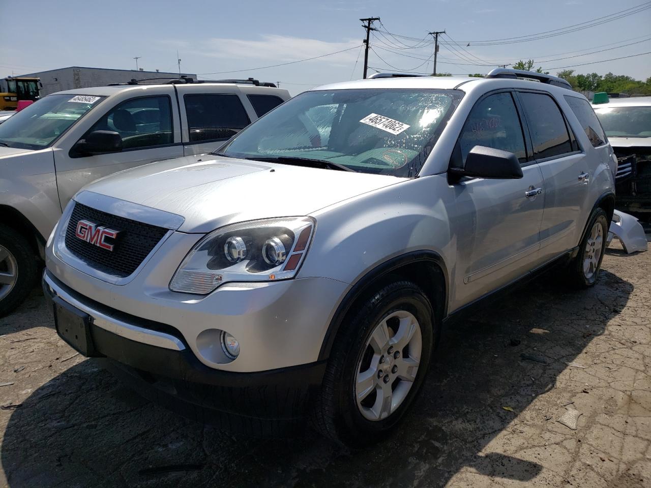 Photo 2 from auction – 2009 GMC ACADIA SLE with VIN 1GKER13D49J103093