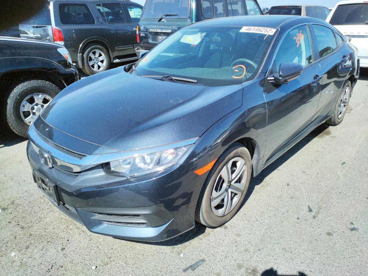 Photo 2 from auction – 2016 HONDA CIVIC LX with VIN 19XFC2F51GE202444