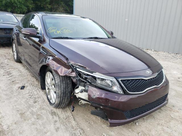 KIA OPTIMA EX 2015 with VIN 5XXGN4A7XFG461233 - Photo from auction