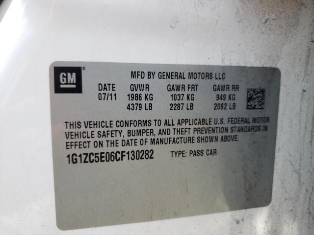 Photo 10 from auction – 2012 CHEVROLET MALIBU 1LT with VIN 1G1ZC5E06CF130282
