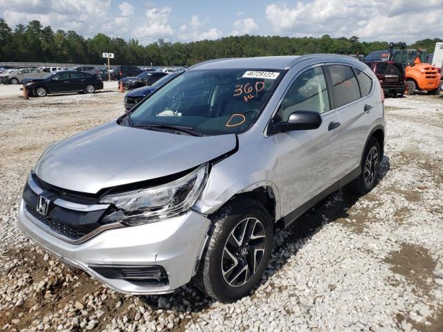 Photo 2 from auction – 2016 HONDA CR-V SE with VIN 2HKRM3H40GH558545