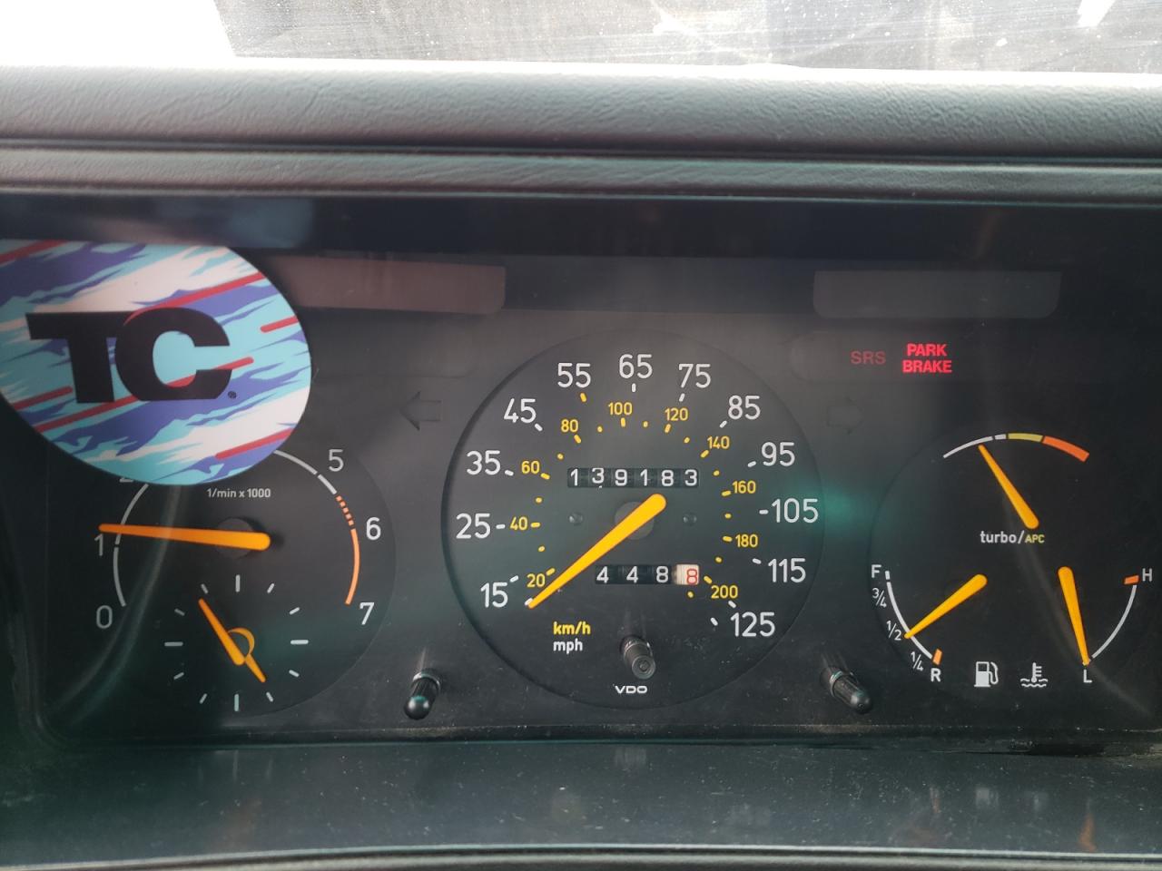 Photo 8 from auction – 1994 SAAB 900 with VIN YS3AL75L6R7000010