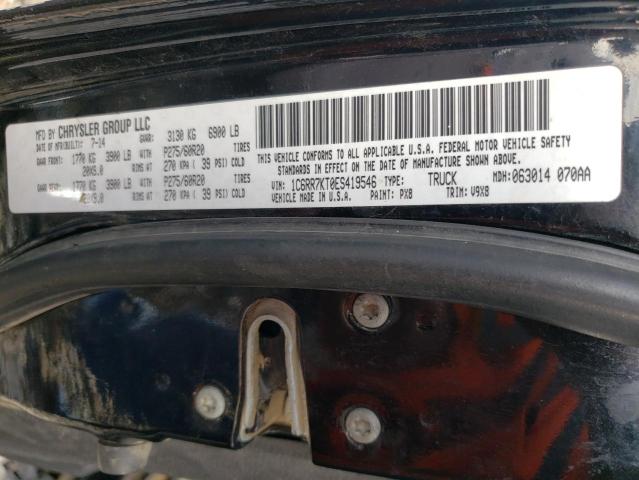 Photo 10 from auction – 2014 RAM 1500 ST with VIN 1C6RR7KT0ES419546