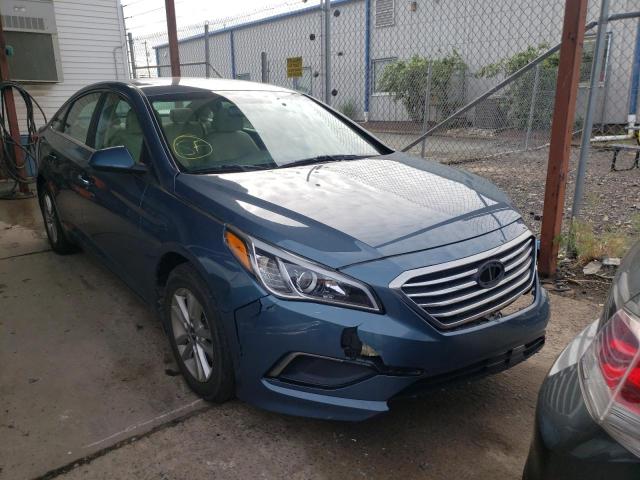 HYUNDAI SONATA SE 2016 with VIN 5NPE24AF7GH304837 - Photo from auction