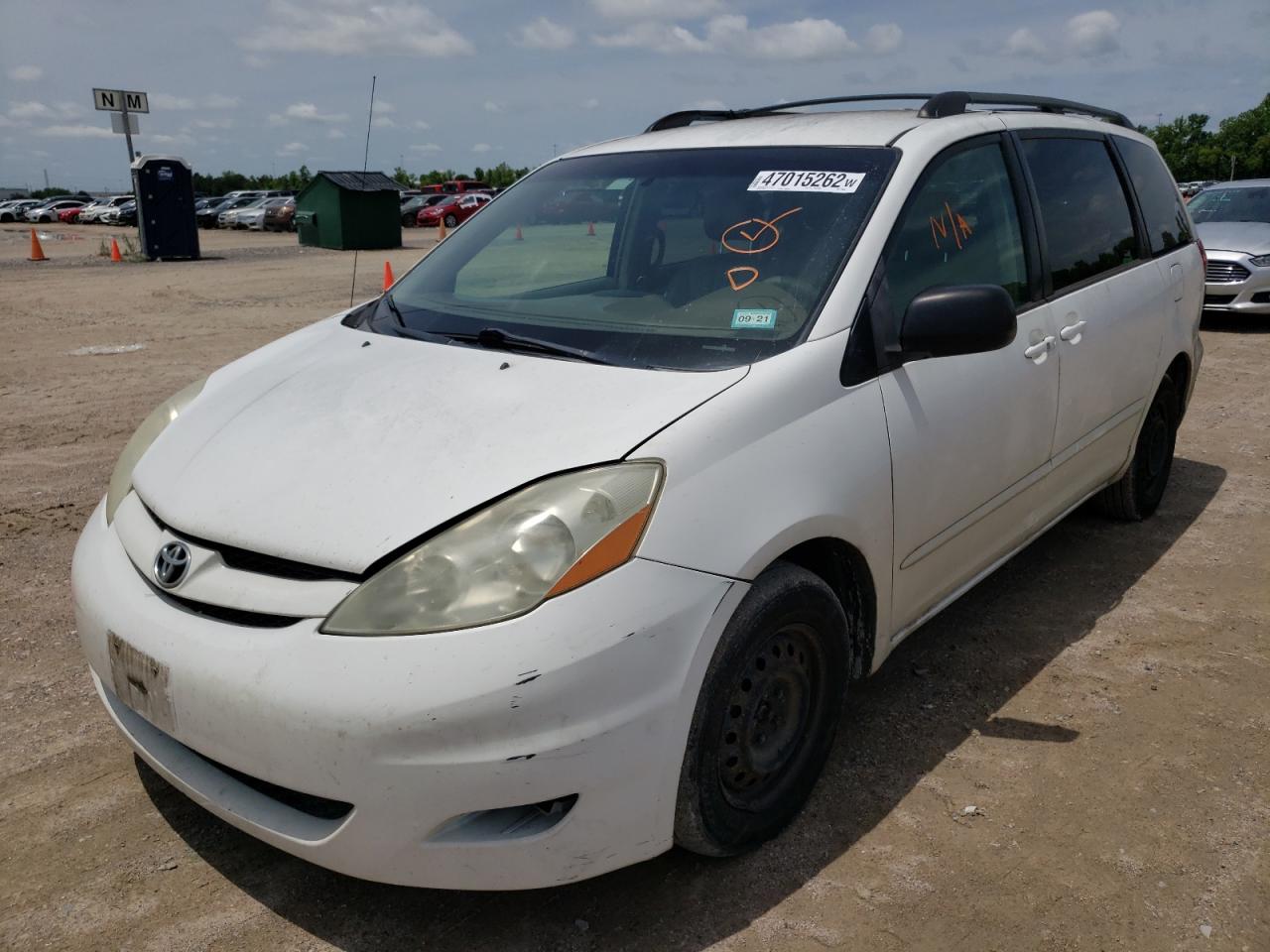 Photo 2 from auction – 2008 TOYOTA SIENNA CE with VIN 5TDZK23C48S176609
