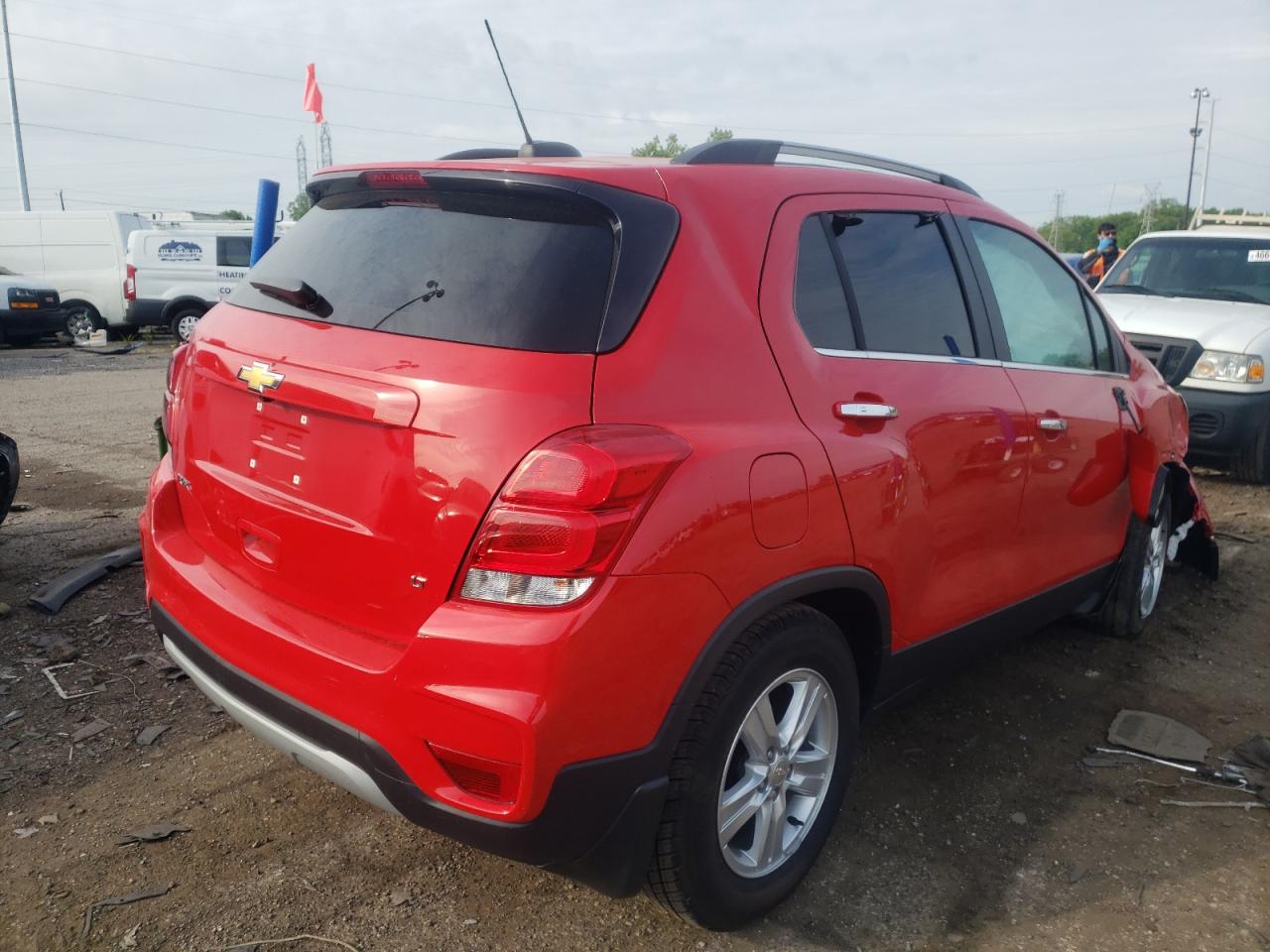 Photo 4 from auction – 2018 CHEVROLET TRAX 1LT with VIN 3GNCJLSB0JL272425