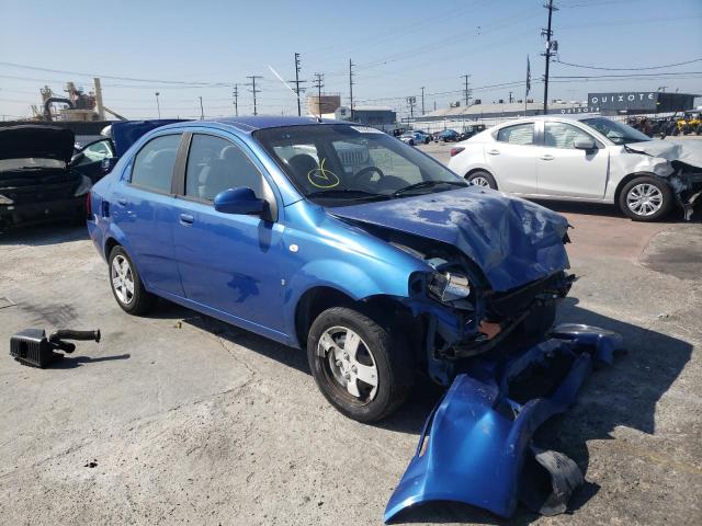 CHEVROLET AVEO BASE 2006 with VIN KL1TD56656B531208 - Photo from auction