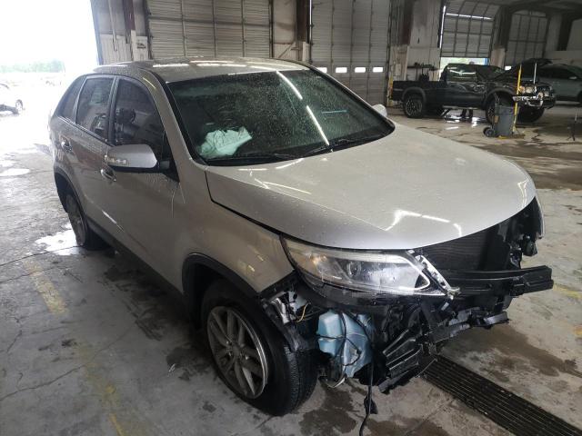 KIA SORENTO LX 2014 with VIN 5XYKT3A60EG443657 - Photo from auction