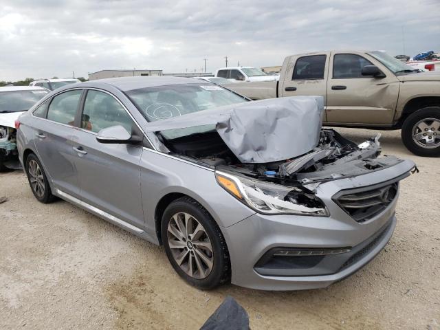 HYUNDAI SONATA SPO 2016 with VIN 5NPE34AF9GH414558 - Photo from auction