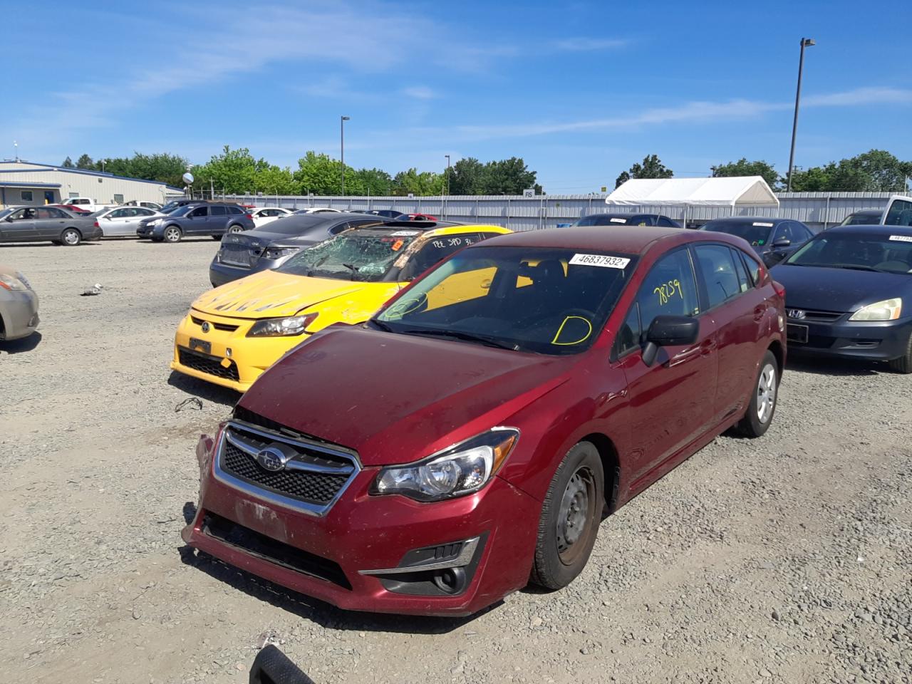 Photo 2 from auction – 2016 SUBARU IMPREZA with VIN JF1GPAA69G8241723