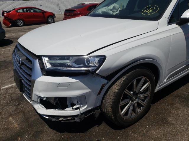 Photo 9 from auction – 2018 AUDI Q7 PREMIUM with VIN WA1LHAF72JD034672
