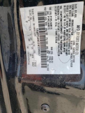 Photo 10 from auction – 2005 FORD FOCUS ZX4 with VIN 1FAFP34N55W239857