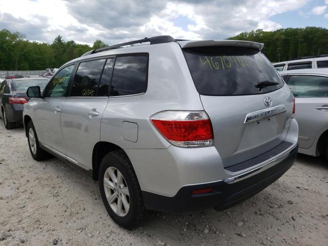 Photo 3 from auction – 2013 TOYOTA HIGHLANDER with VIN 5TDBK3EH8DS177773