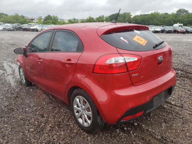 Photo 3 from auction – 2014 KIA RIO LX with VIN KNADM5A39E6340101