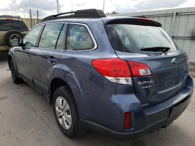 Photo 3 from auction – 2013 SUBARU OUTBACK 2. with VIN 4S4BRCACXD3283189
