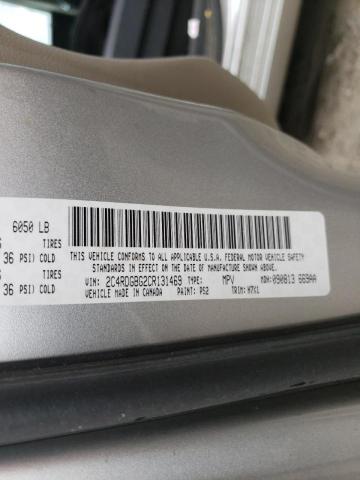 Photo 10 from auction – 2012 DODGE GRAND CARA with VIN 2C4RDGBG2CR131469