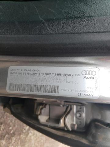 Photo 10 from auction – 2005 AUDI ALLROAD 4. with VIN WA1YL64B95N003444
