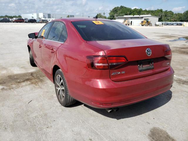 Photo 3 from auction – 2017 VOLKSWAGEN JETTA SE with VIN 3VWDB7AJ7HM293039