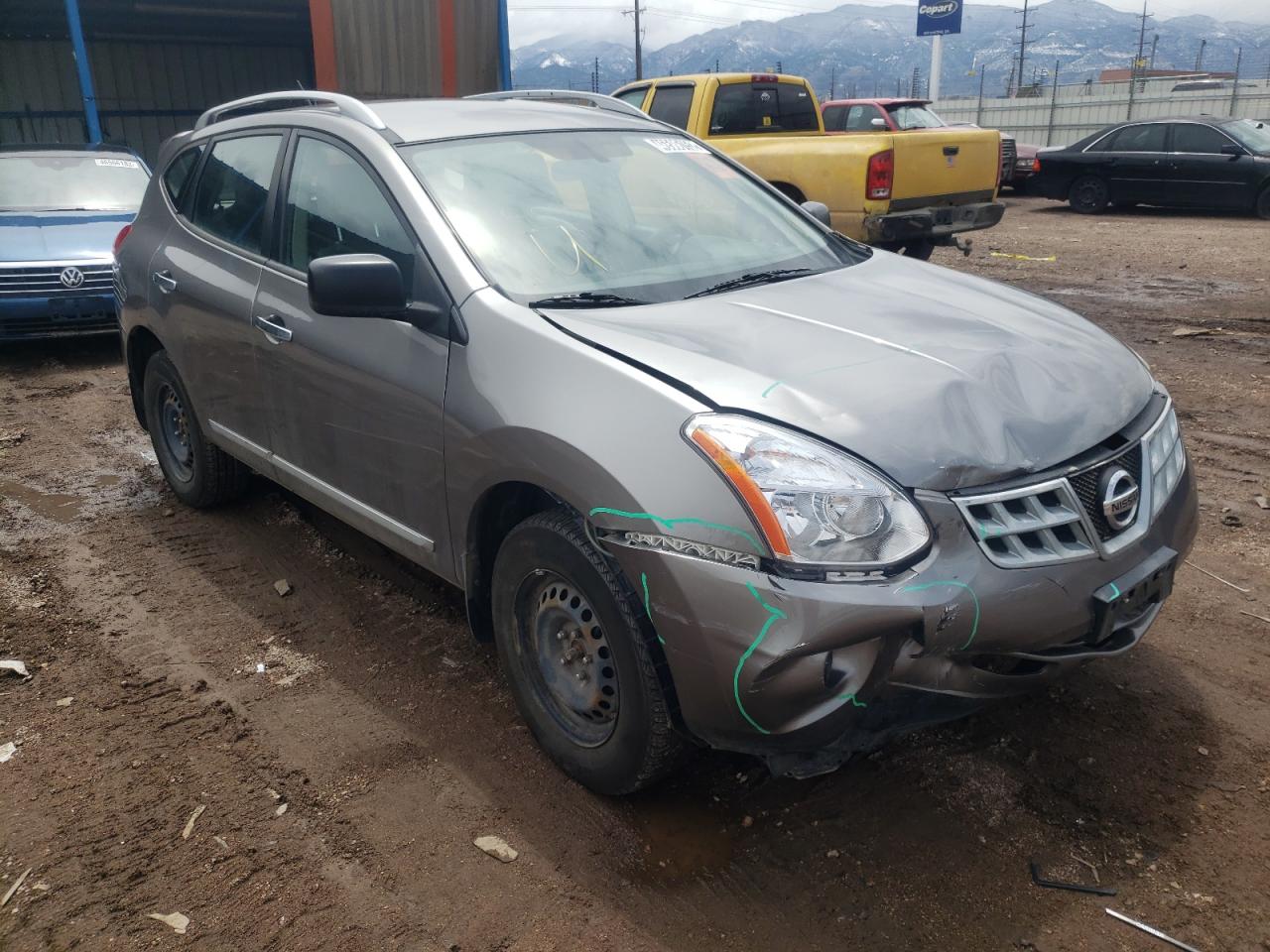 Photo 1 from auction – 2014 NISSAN ROGUE SELE with VIN JN8AS5MVXEW712770