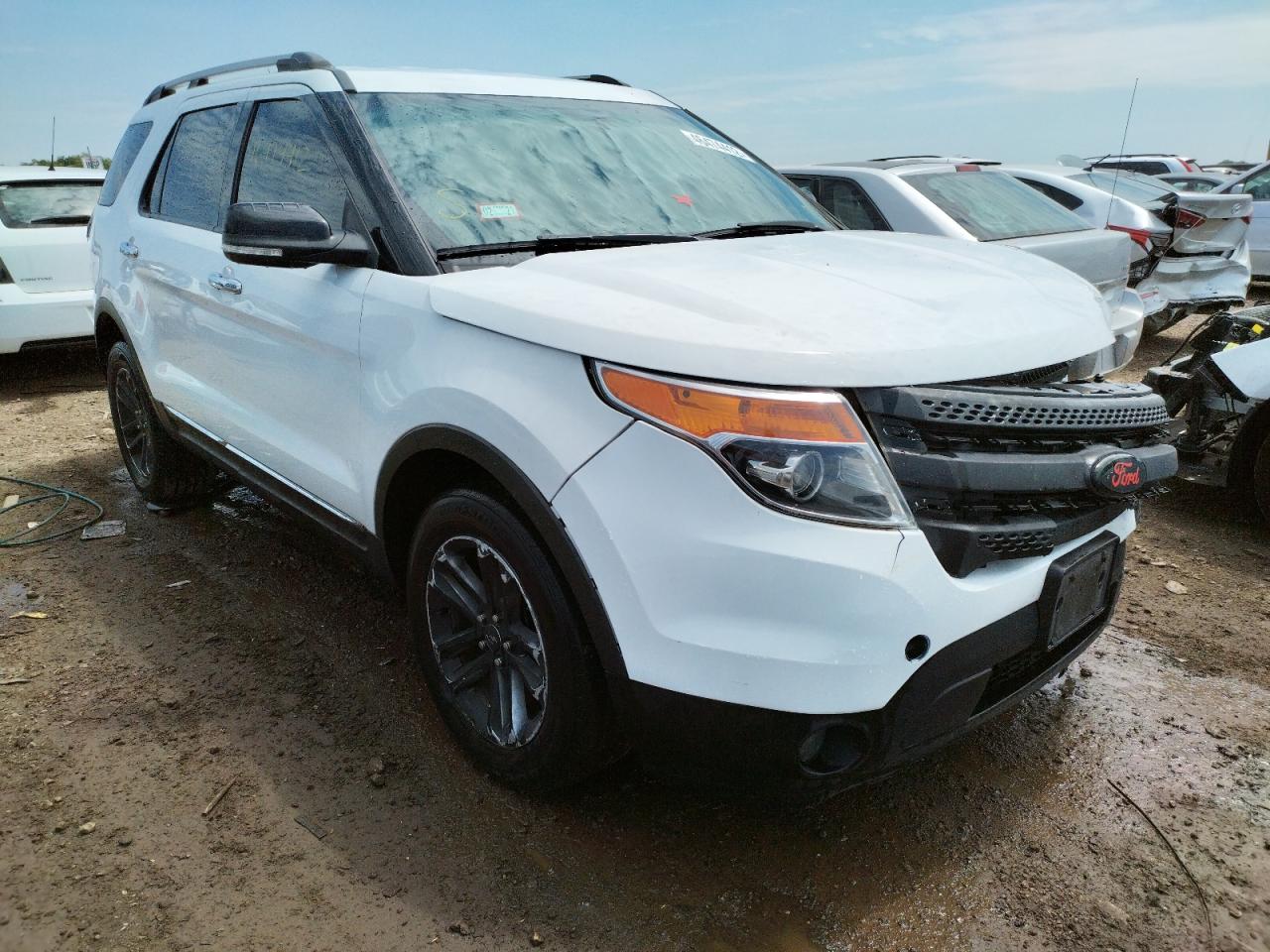 FORD EXPLORER X 2014 with VIN 1FM5K8D88EGC51051 - Photo from auction