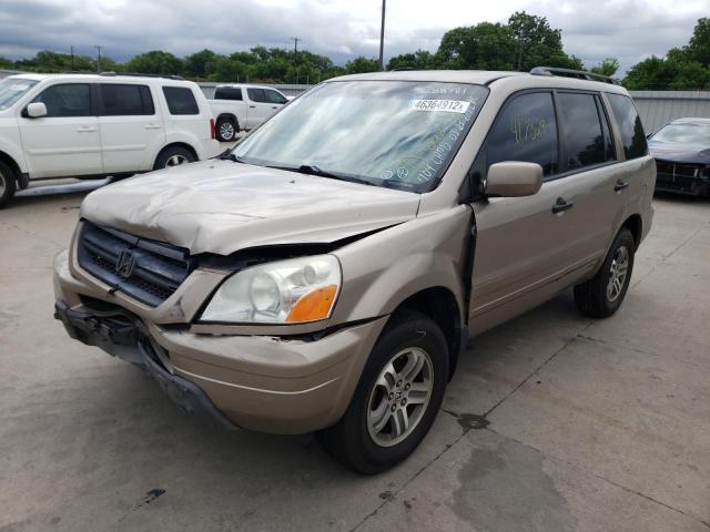 Photo 2 from auction – 2004 HONDA PILOT EXL with VIN 2HKYF18644H506388
