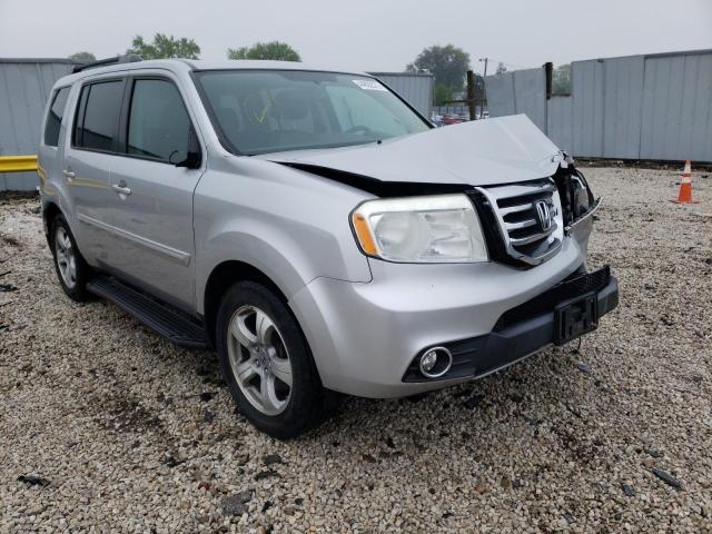 HONDA PILOT EXL 2014 with VIN 5FNYF4H57EB056888 - Photo from auction