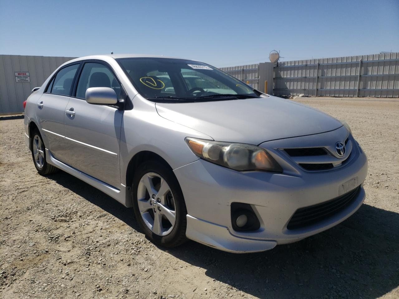 TOYOTA COROLLA BA 2011 with VIN 2T1BU4EE3BC658526 - Photo from auction
