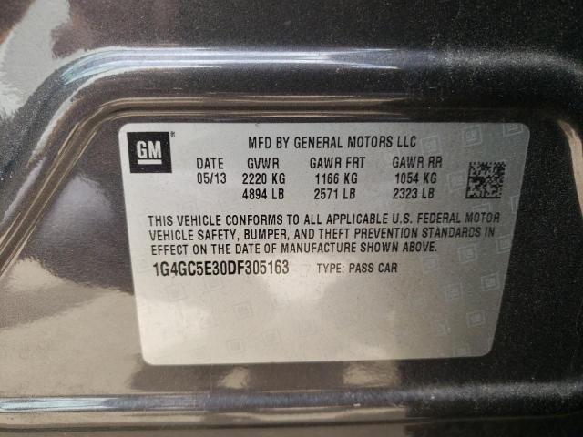 Photo 10 from auction – 2013 BUICK LACROSSE with VIN 1G4GC5E30DF305163
