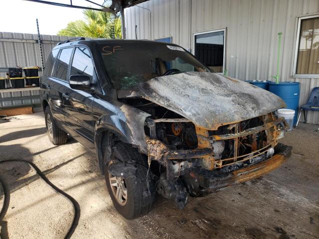 HONDA PILOT EXL 2004 with VIN 2HKYF18694H558826 - Photo from auction